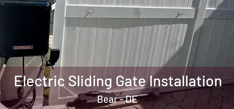  Electric Sliding Gate Installation Bear - DE