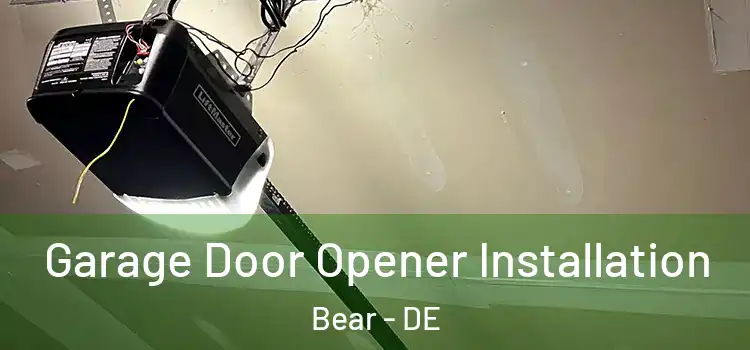  Garage Door Opener Installation Bear - DE