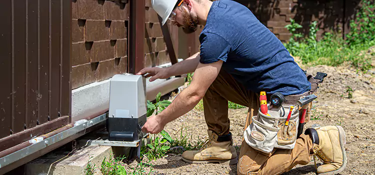 Electric Driveway Gate Installation Bear