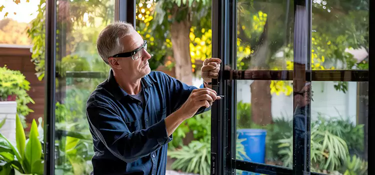 Replacing Sliding Door Lock Bear