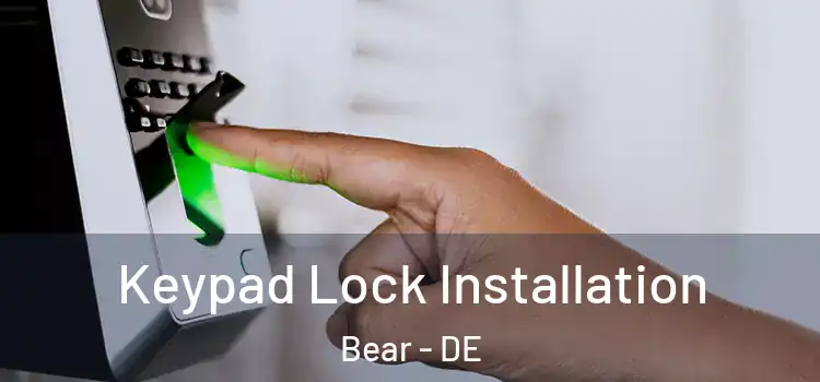  Keypad Lock Installation Bear - DE